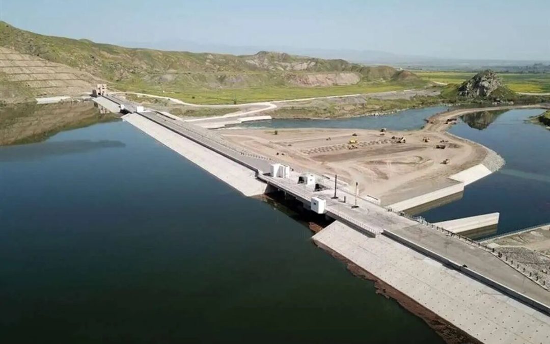 نجات یک منطقه از خشکسالی/ بارش‌های اخیر این سد را پر از آب کرد