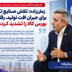 تلاش صنایع تکمیلی برای جبران افت تولید، رقابت در بورس کالا را تشدید کرده است
